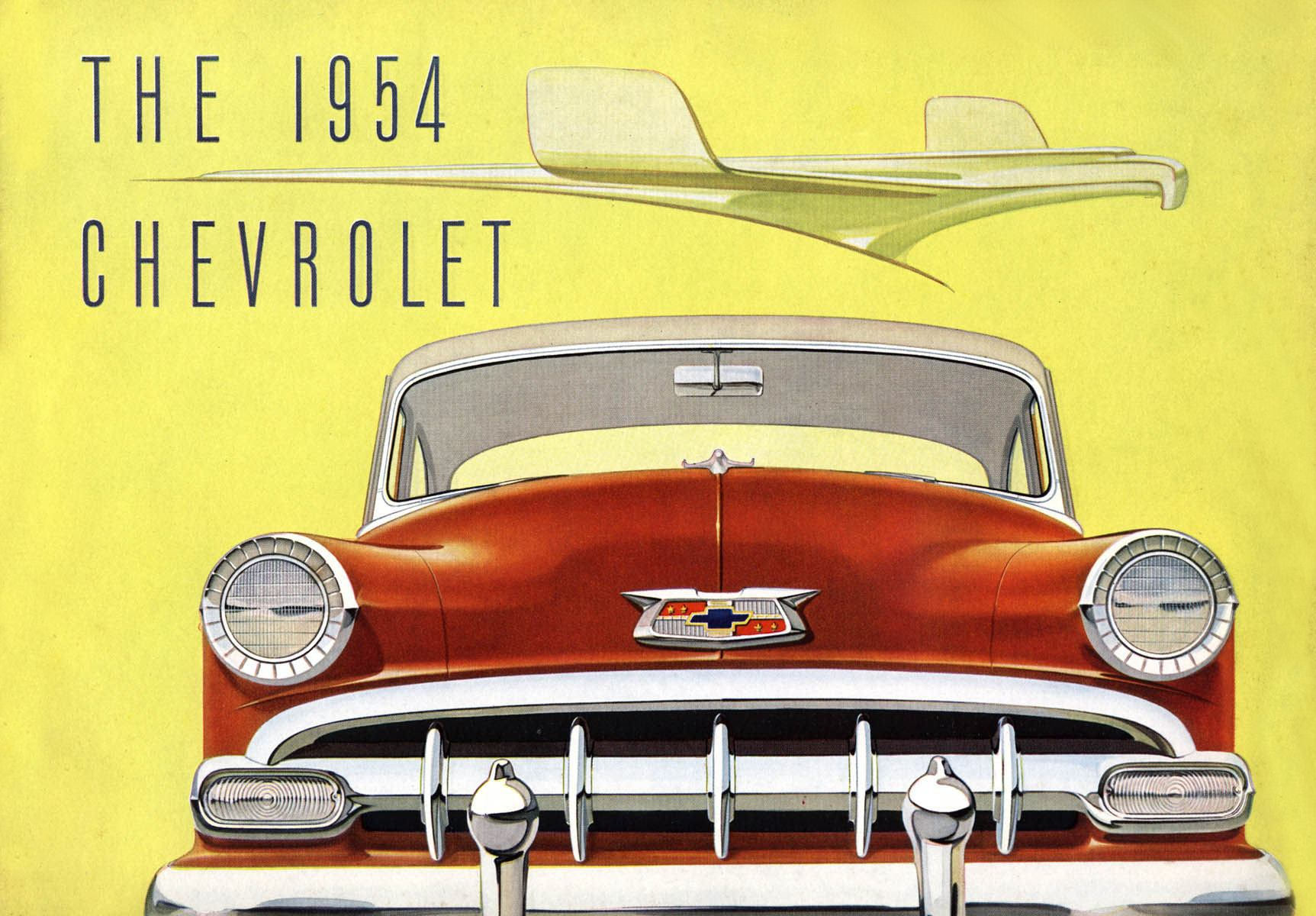 1954 Chevrolet Brochure Page 3